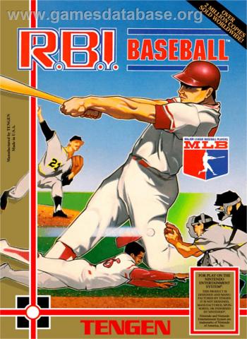 Cover R.B.I. Baseball for NES
